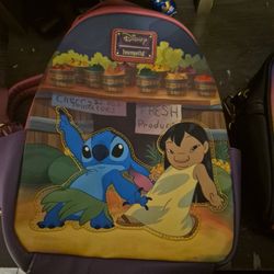 Stitch And Lilo Purse And Travel Backpack
