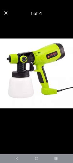 1000ML Corded  HVLP Handheld Paint Sprayer Electric Spray Gun High Flow 3-spray Pattern  adjustable sp.