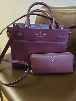 Kate Spade Purse & Matching Wallet
