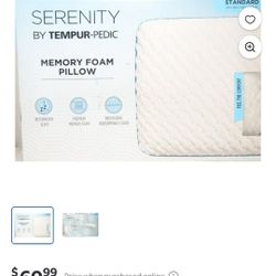 SERENITY TEMPUR PEDIC PILLOW 