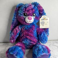 Build-A-Bear - Spring Lilac Bunny 16" Plush Stuffed Animal . New. 
