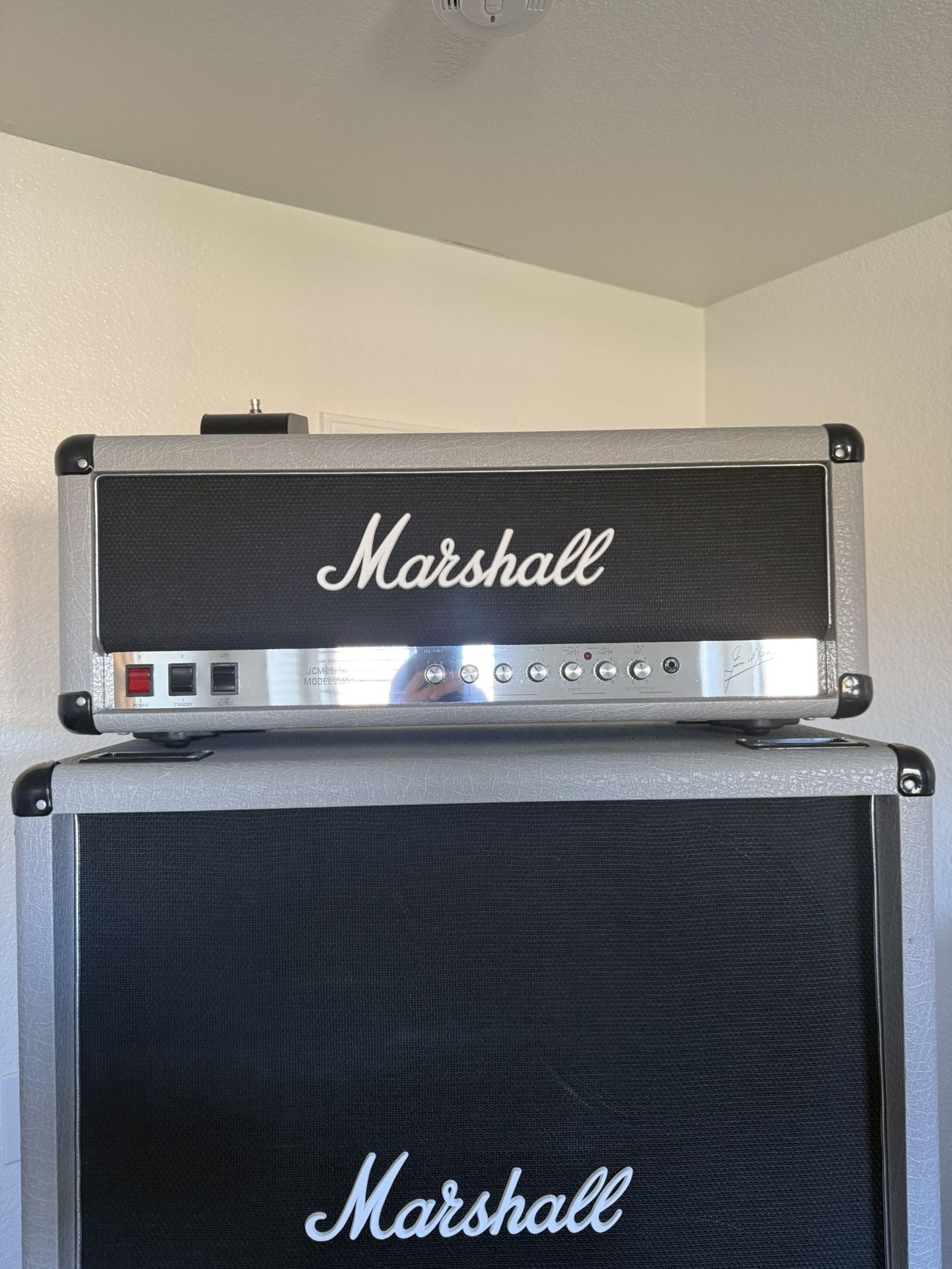 Reissue Marshall Silver Jubilee 2555x Full Stack 