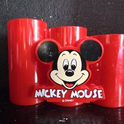 Vintage Disney Mickey Mouse Pencil Holder