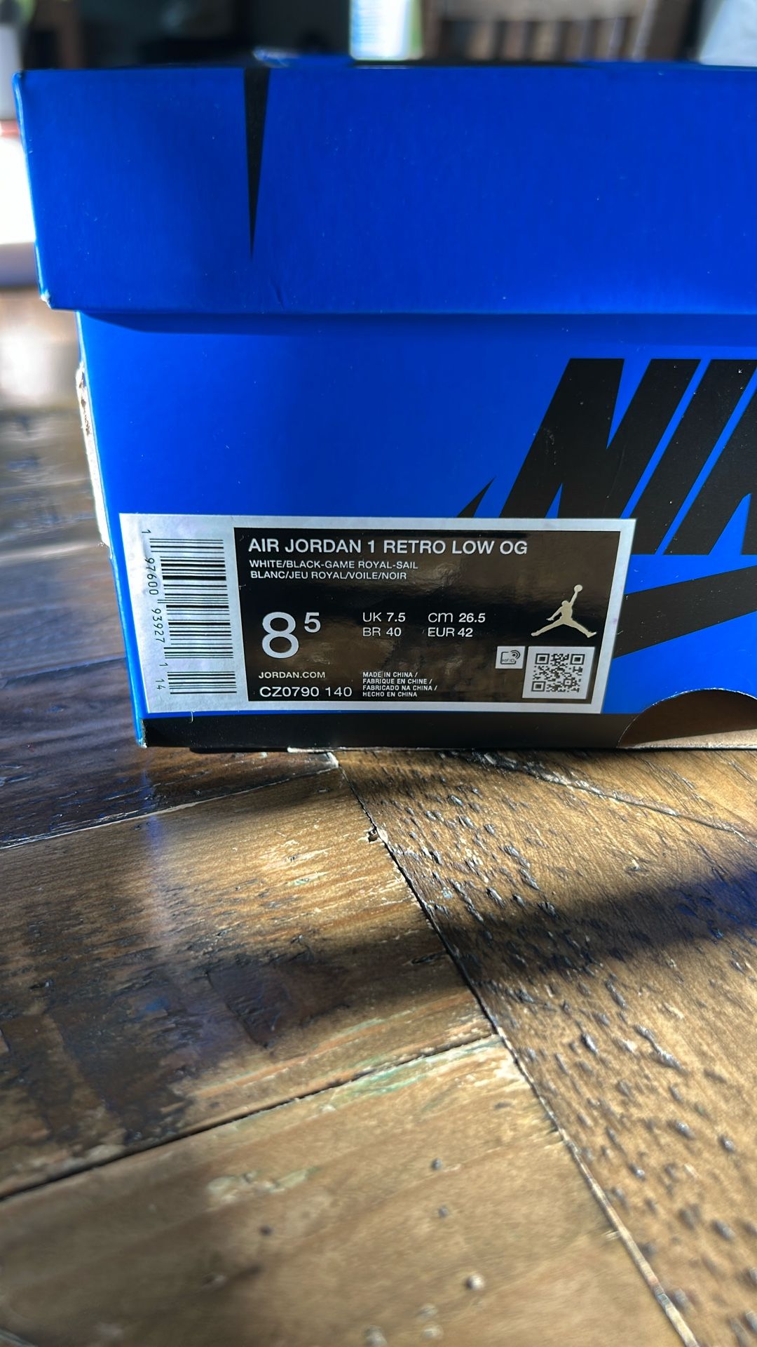 Air Jordan 1 Retro Low Og Game Royals