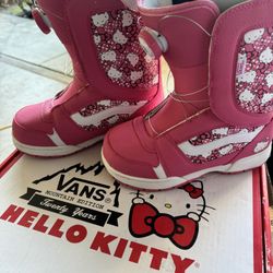 Hello Kitty Snow Boots $75