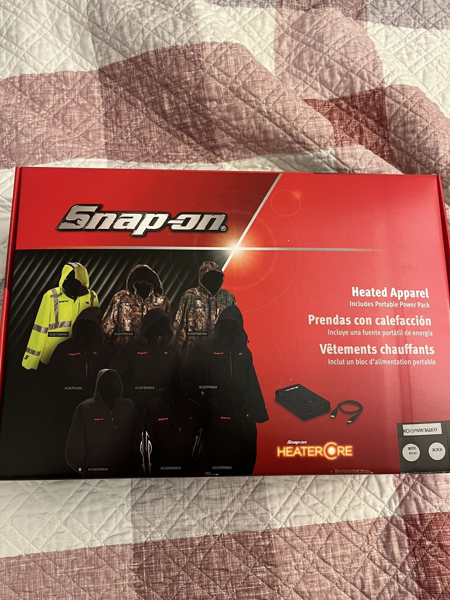 Snap On Heated Hoodie