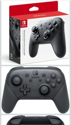 Nintendo Switch 
Pro Wireless Controller for Nintendo Switch - Black Sealed