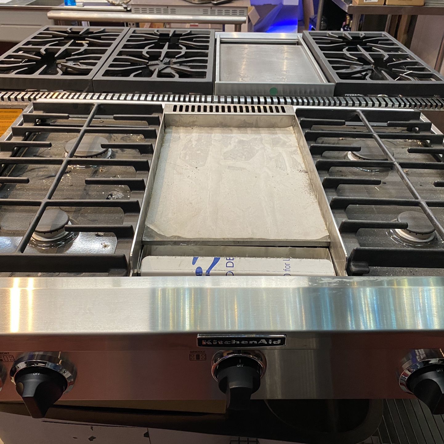 36” KitchenAid Rangetop With Griddle