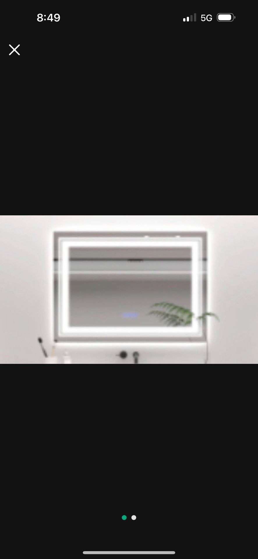 $80 - NEW LED Mirror