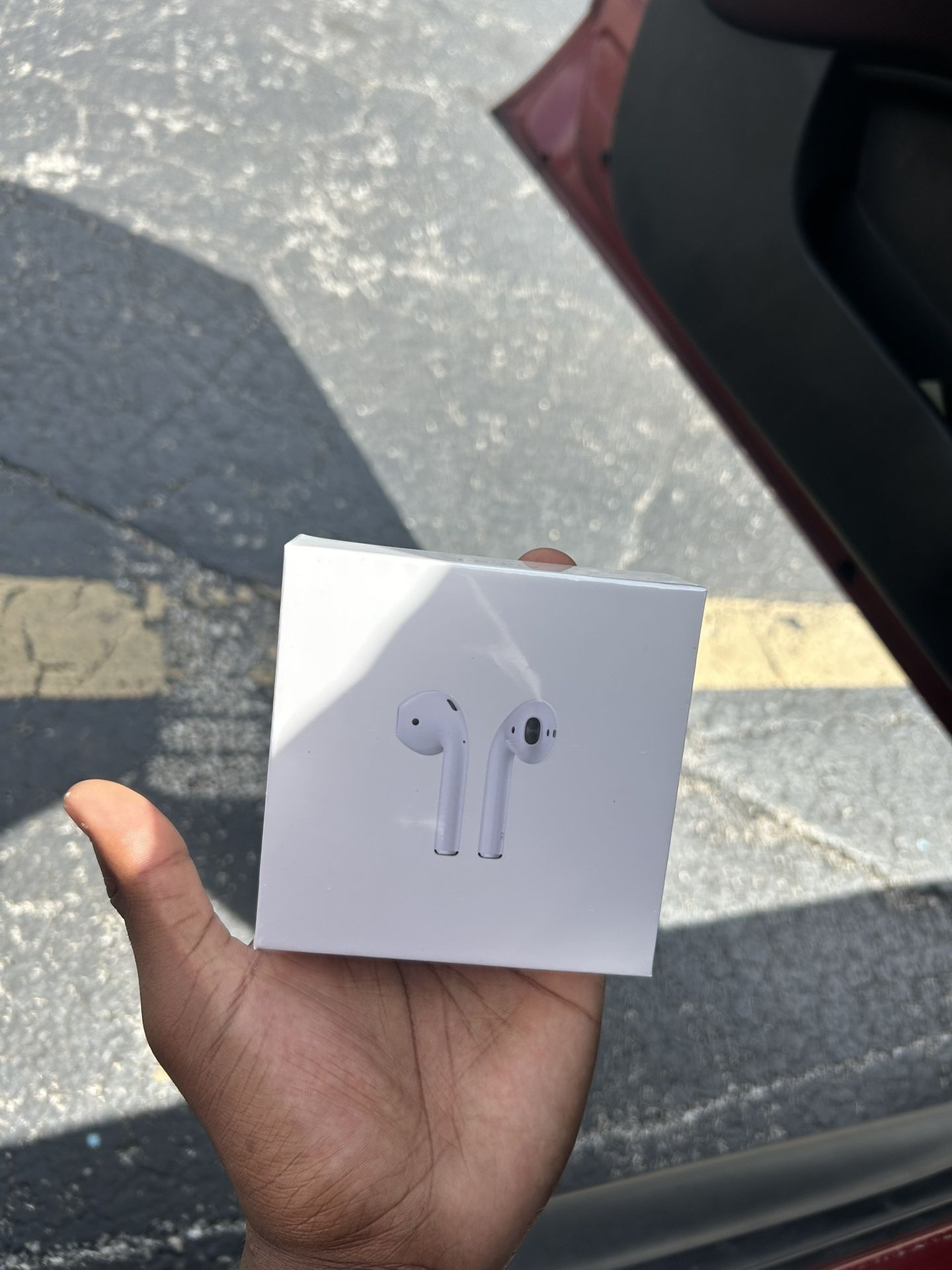 White Bluetooth Earbuds 2nd Generation