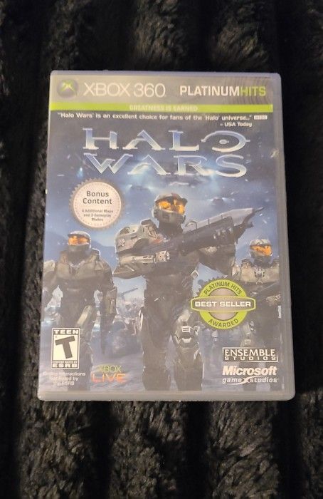 Halo Wars Microsoft Xbox 360, 2009, Complete in Box, Tested Working
