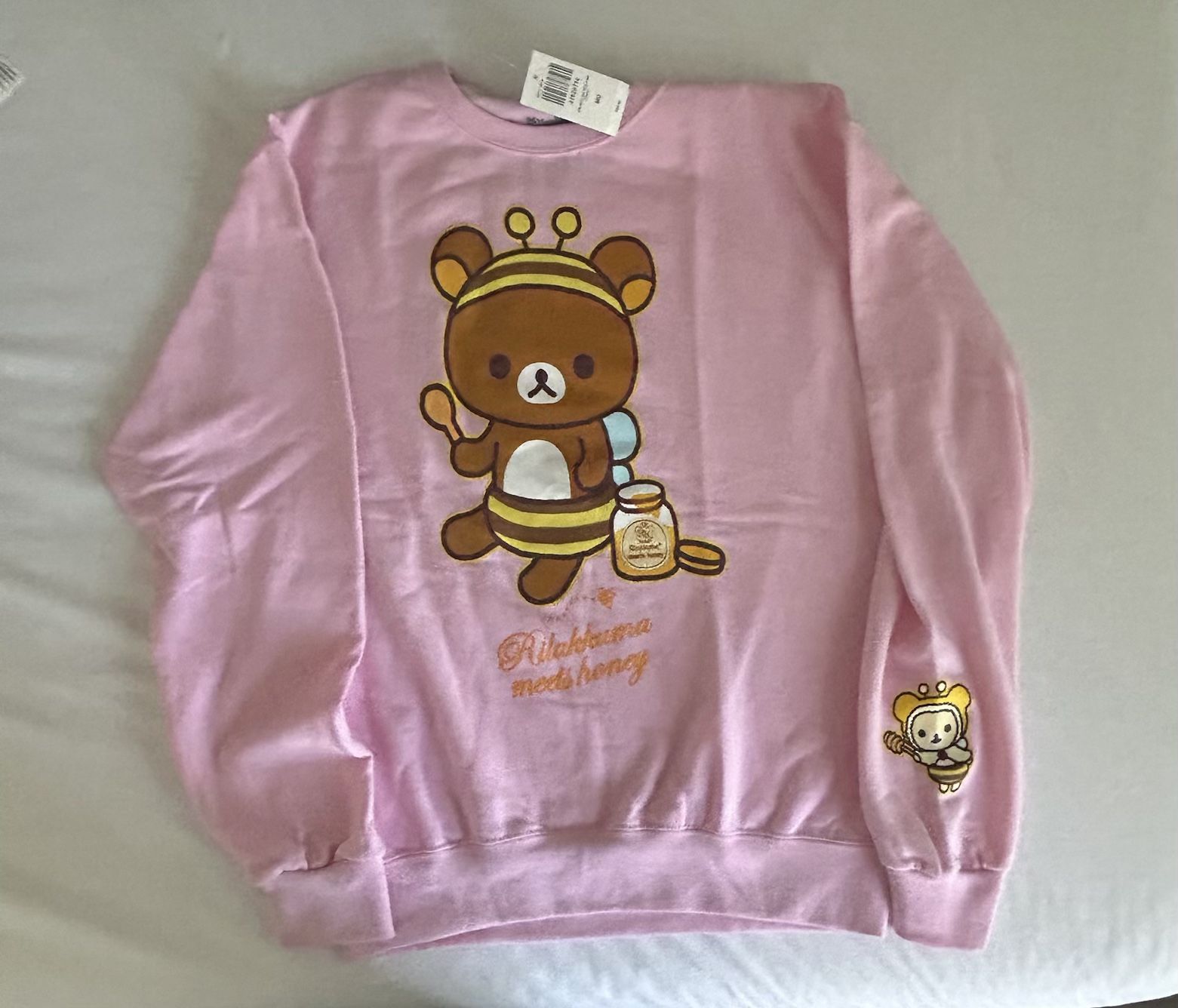 Pink Bear Sweatshirt