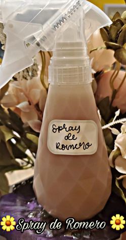 Spray De Romero Y Gengibre Para Crecer El Cabello