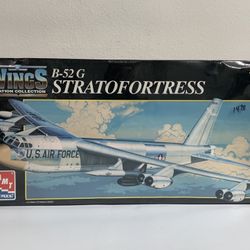 AMT Ertl ~ Wings B-52G Stratofortress ~ 1:72 Scale Model Kit 8633 ~ SEALED