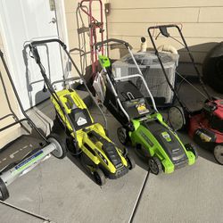 Lawn Mowers -SEE AD FOR PRICES-