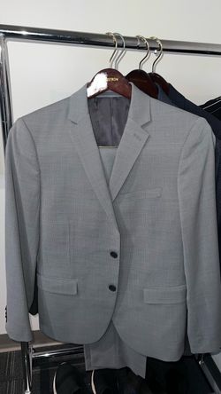 Bundle of 2 Authentic THEORY Men's Luxury Suits — Size 38R/S & 32W