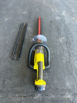 Ryobi 18v hedge trimmer with 1 battery $45