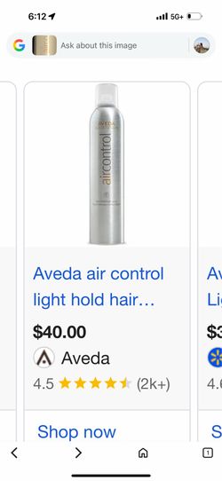 Aveda Hairspray