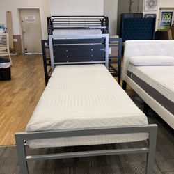 Twin Metal Platform Bed Frame 
