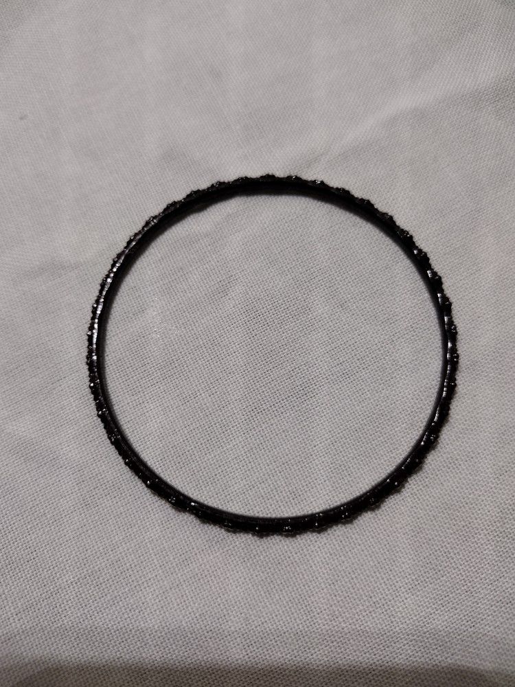 Black Thin Bracelet 