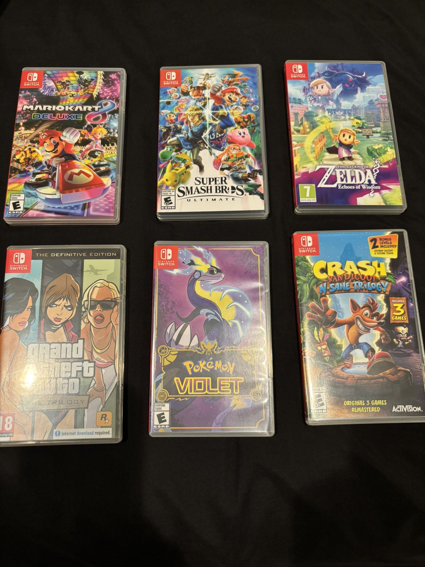 Nintendo Switch Games!! Prices Down Below! Shoot Me Offer!