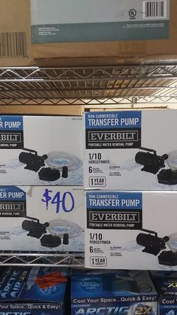 Transfer Pumps $40 Each