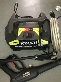 Ryobi 1600 psi electric pressure