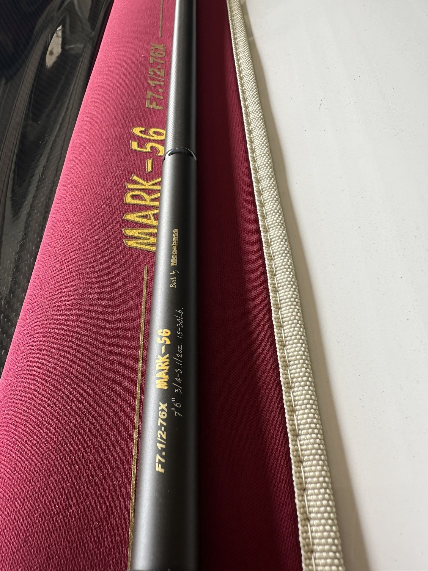 New Megabass Destroyer Mark 56 Bass Fishing Rod