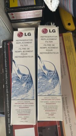 LG Fridge filters