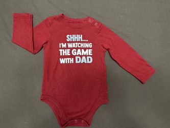 Shhh… Burgundy Onesie 