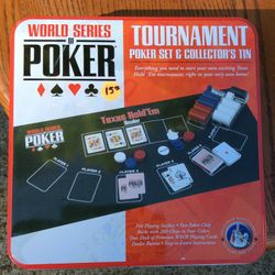 Poker Card Game Set