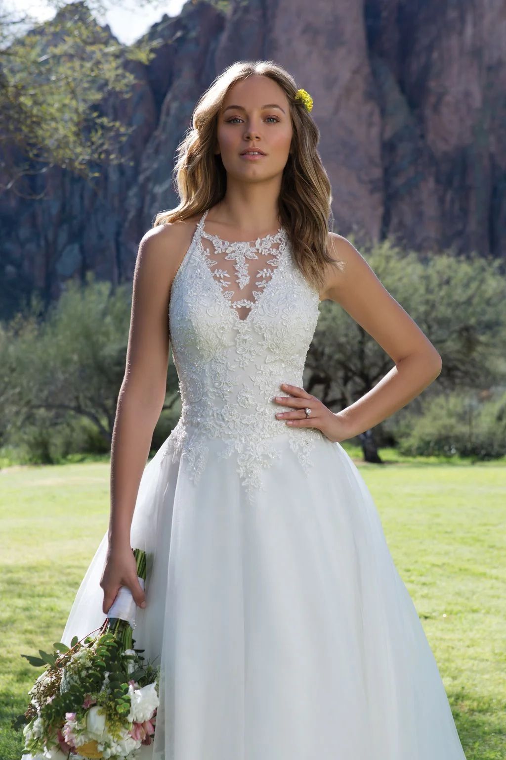Ivory Wedding Dress Size 12 (fits like US Size 6)