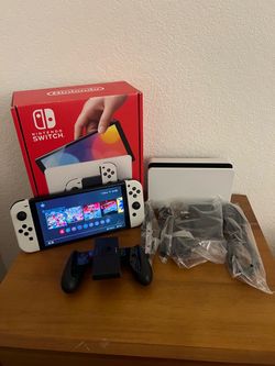 Nintendo Switch OLED White – Like New, Complete in Box
