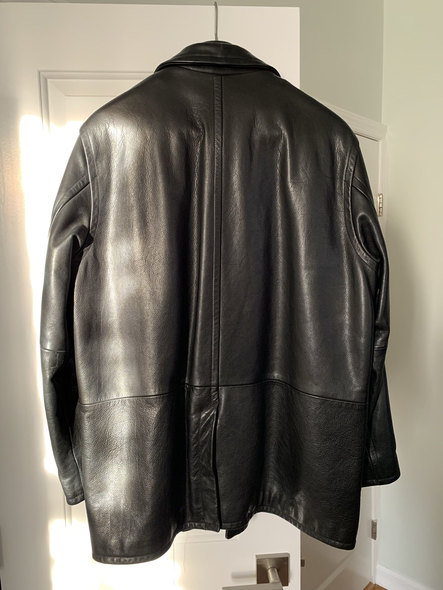 Robert Comstock Expedition Leather Jacket M
