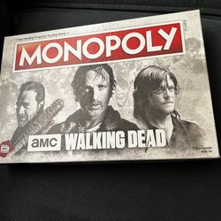 The Walking Dead AMC Monopoly Board