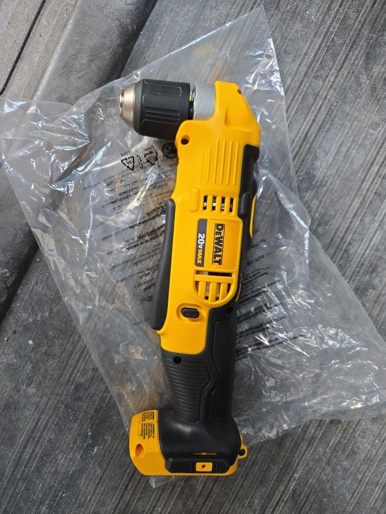 DEWALT 20VMAX 3/8" (10MM) VSR CORDLESS RIGHT ANGLE DRILL DRIVER NEW (TOOL ONLY) PRICE IS FIRM
