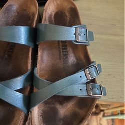 Birkenstock Teal Franca Sandal 6/ 6.5