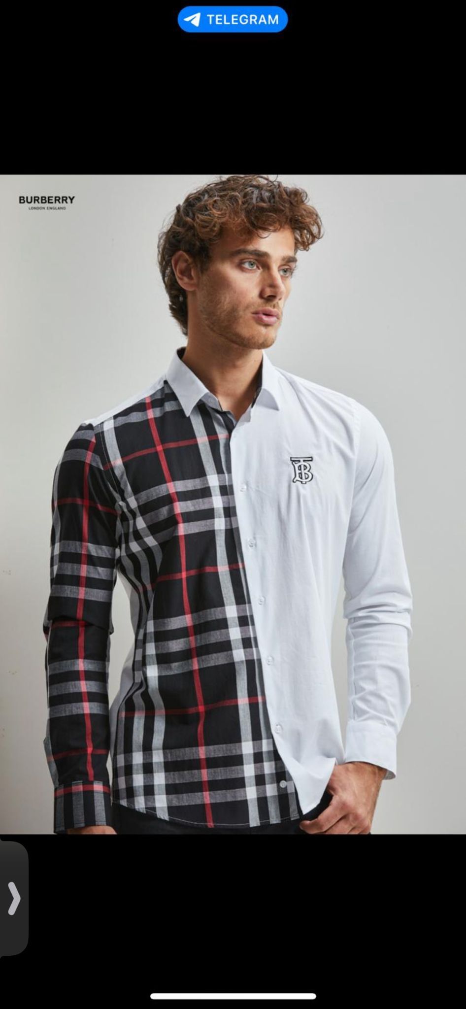 B.urberry Dress Shirt. Size Small Medium Large Xl And 2xl