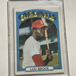 Lou Brock 1972 Topps #200