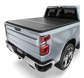 Tutel Hard Shell Folding Truck Bed Tonneau Cover Fits Chevy/GMC Silverado/Sierra 1500(2007-2026)
