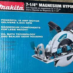 Makita 7-1/4”magnesium Hypo Circular Saw 15 Amp
