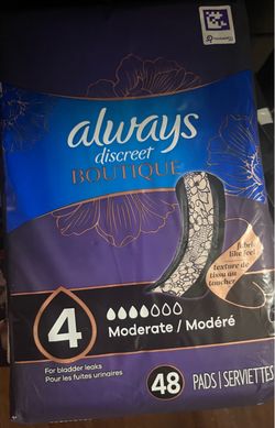 Always discreet pads