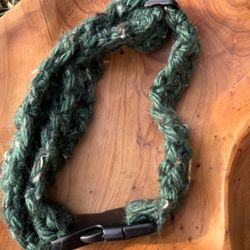Crochet Dog Collar With Matching Scrunchie