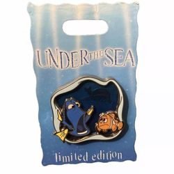 Disney Finding Nemo Under the Sea Marlin & Dory LE Pin