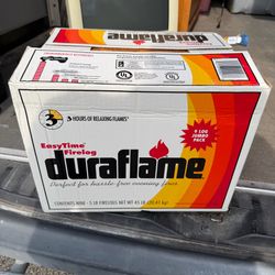 Duraflame EasyTime Firelog 9 Pack 5 lb Logs 45 lb Total New