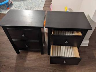 IKEA Hemnes nightstands pine wood