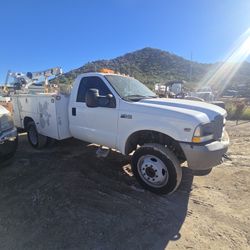 f450 service mechanic truck 98k mi crane