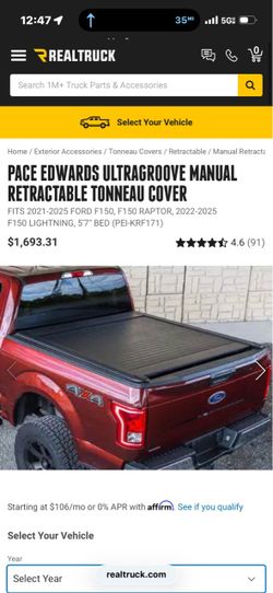 Ford tonneu cover