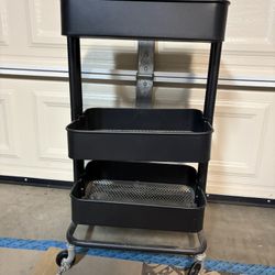 3- Tier Metal Utility Cart 