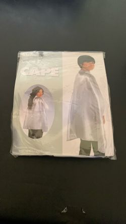 Silver Cape Costume 